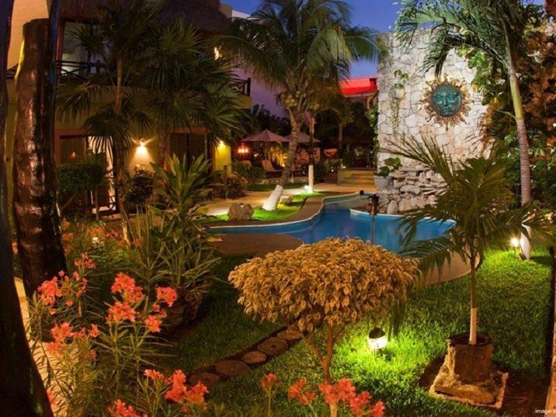 Aventura Mexicana Hotel Playa del Carmen Bagian luar foto