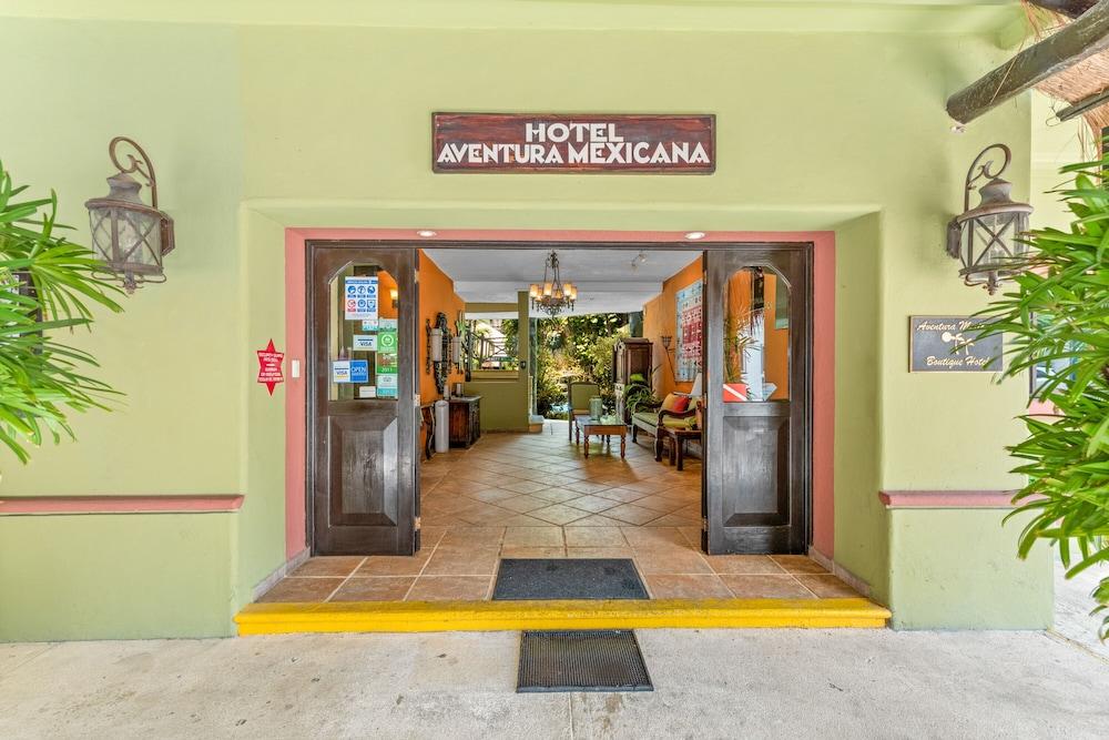 Aventura Mexicana Hotel Playa del Carmen Bagian luar foto