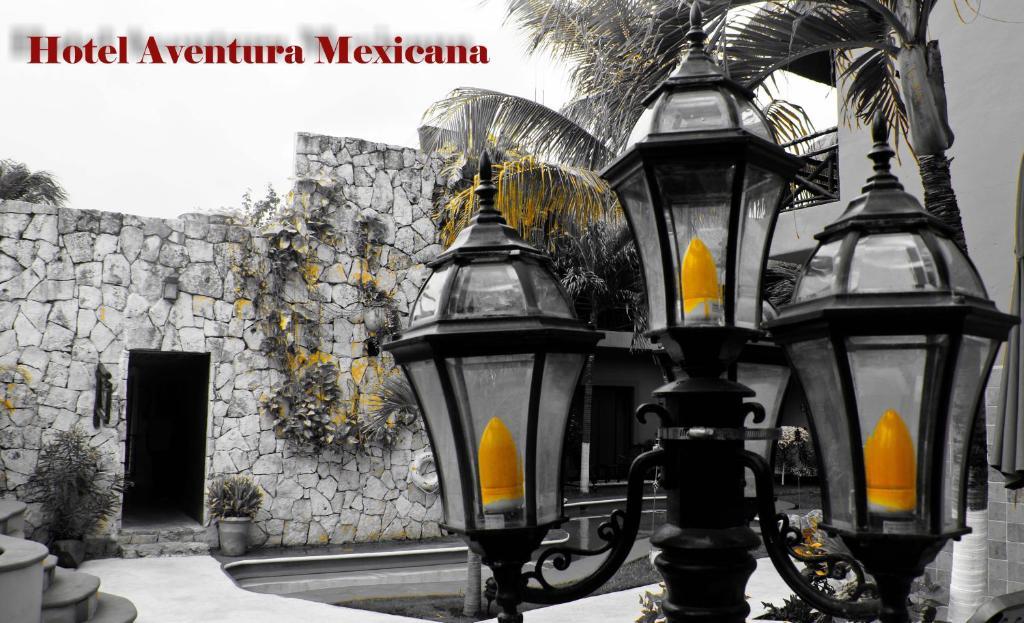 Aventura Mexicana Hotel Playa del Carmen Bagian luar foto