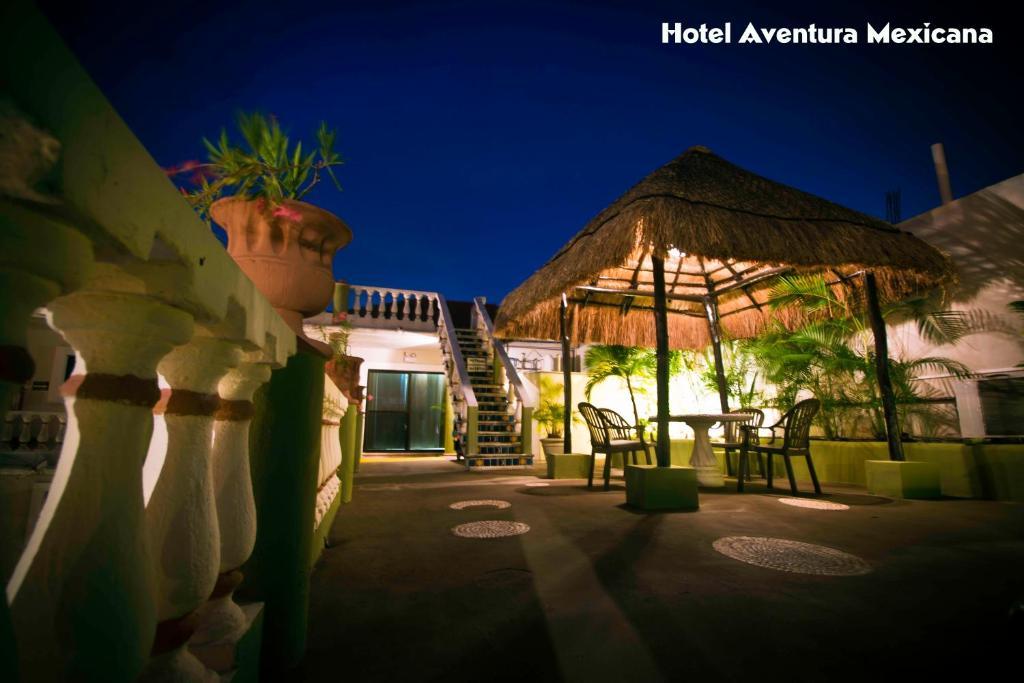 Aventura Mexicana Hotel Playa del Carmen Bagian luar foto