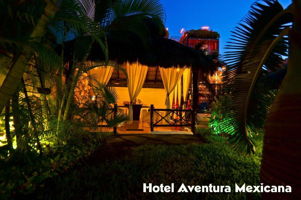 Aventura Mexicana Hotel Playa del Carmen Bagian luar foto